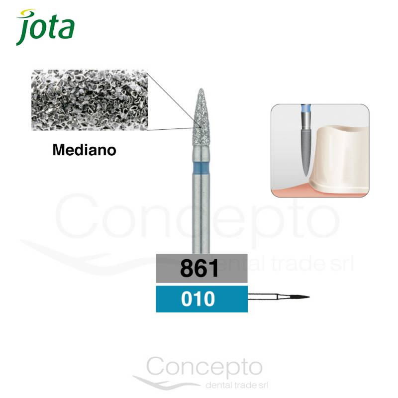 Piedra Diamante Tipo Bala Jota X1 Und.