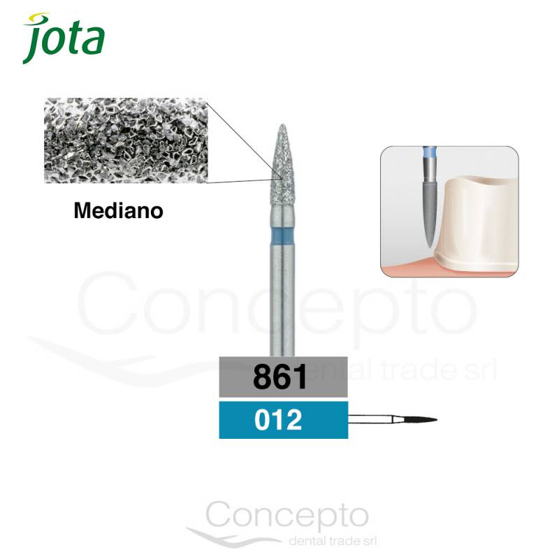 Piedra Diamante Tipo Bala Jota X1 Und.