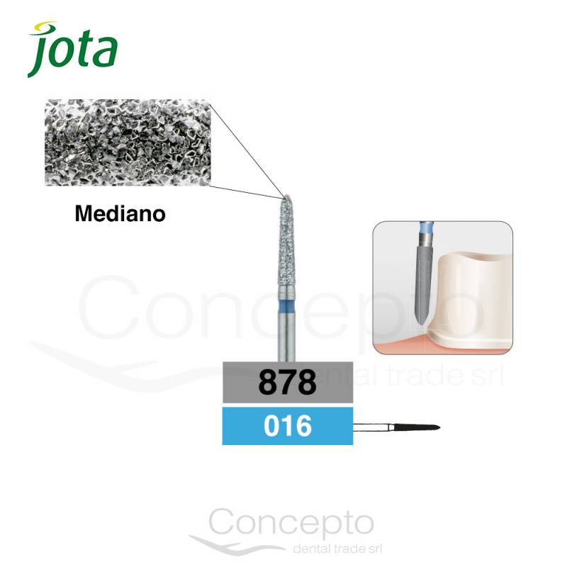 Piedra Diamante Troncocónica Ojival Jota X1 Und.
