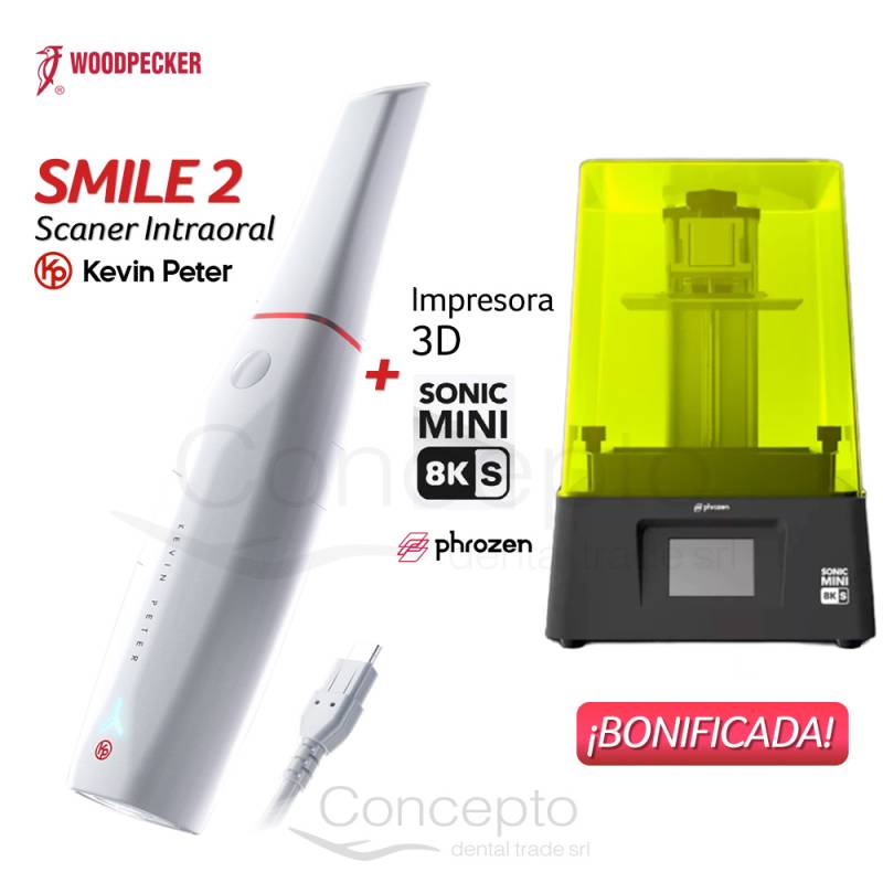 Scanner Woodpeacker Kp+ Impresora  Prhozen