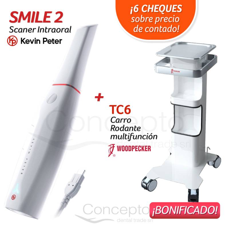 Scanner Smile 2 Kevin Peter Woodpeacker + Carrito