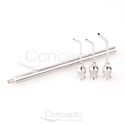 Kit Canulas Metalicas Aspiracion Endo X 3 Un. Indusbello