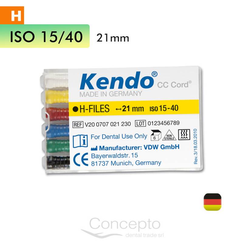 Limas H Kendo Vdw N 15-40 X 21Mm