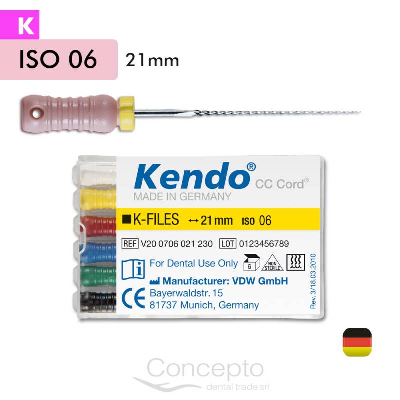 Limas K Kendo Vdw N 06 X 21Mm