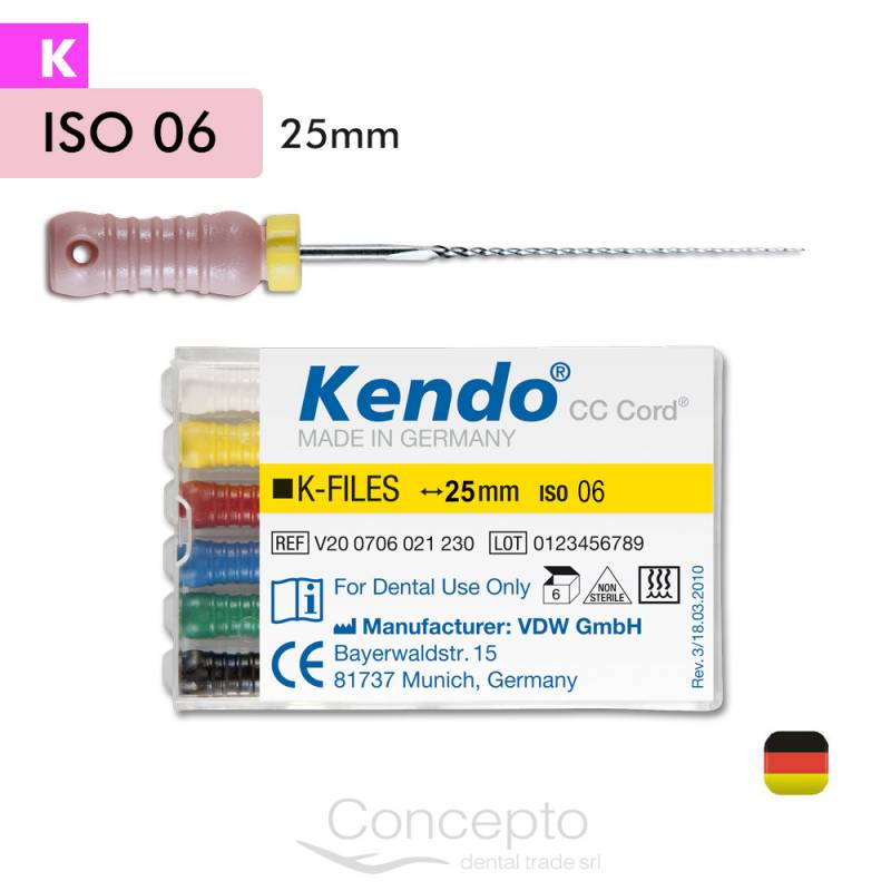Limas K Kendo Vdw N 06 X 25Mm