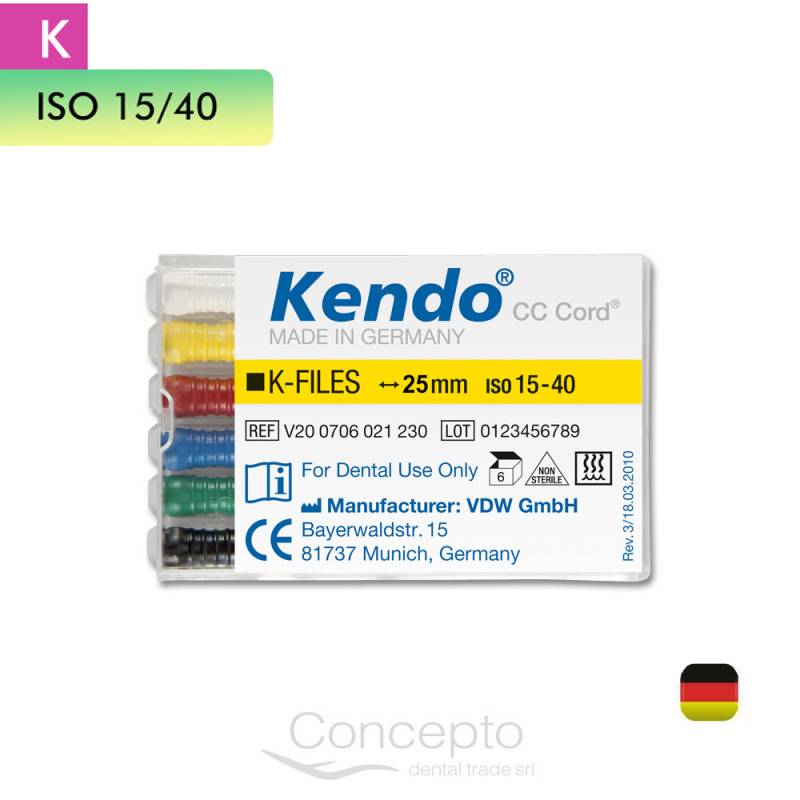 Limas K Kendo Vdw N 15-40 X 25Mm