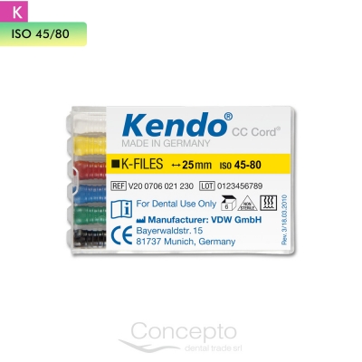 Limas K Kendo Vdw N 45-80 X 25Mm