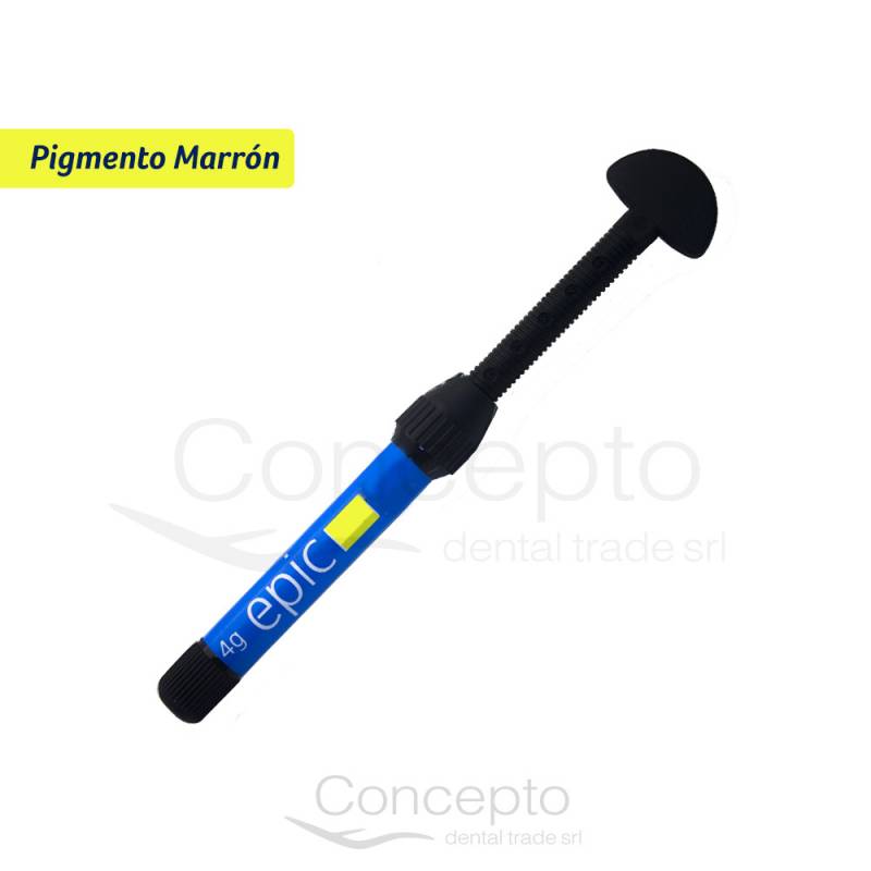 Epic Pigmento Marron Resina Nano-Hibrida Jer. X 4Grs