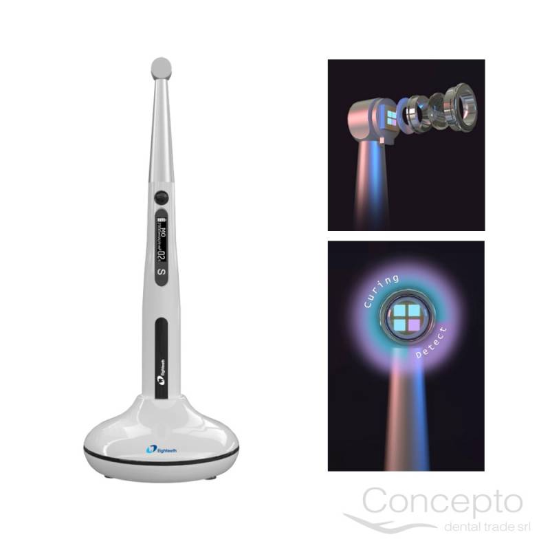 Lámpara Curing Pen Eigtheeth 4 Leds + 3- Blanc Bite White