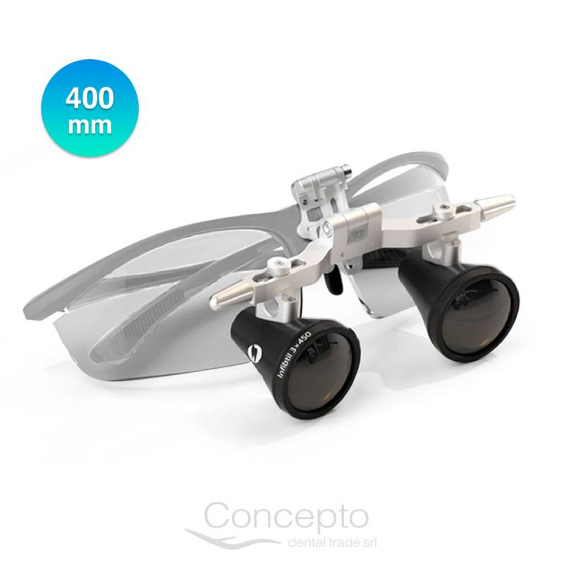 Lupa 400Mm Gris 3X (2 Bisagras) Brillance Eighteeth
