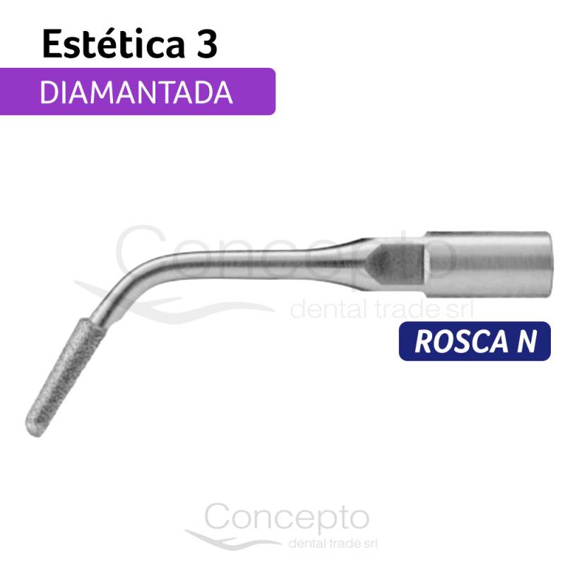 Inserto Est3 Rosca (N) Prep Dentaria Y Prot Diamantada