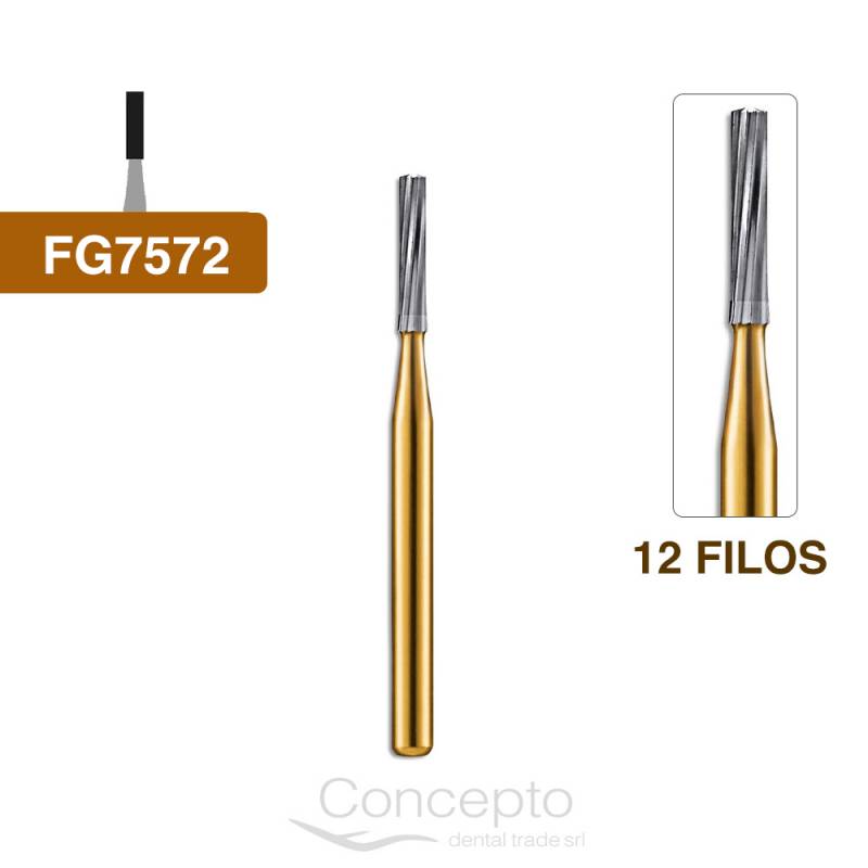 Fresa Cilíndrica 12 Filos Fg7572 Jet Kerr