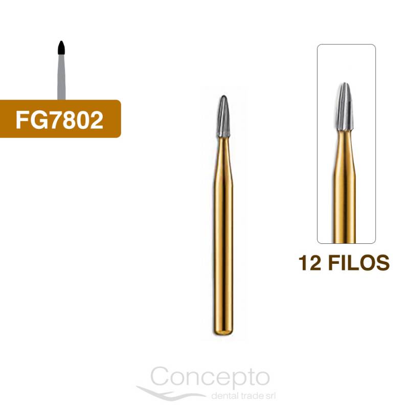 Fresa Forma Bala 12 Filos Fg7802 Jet Kerr