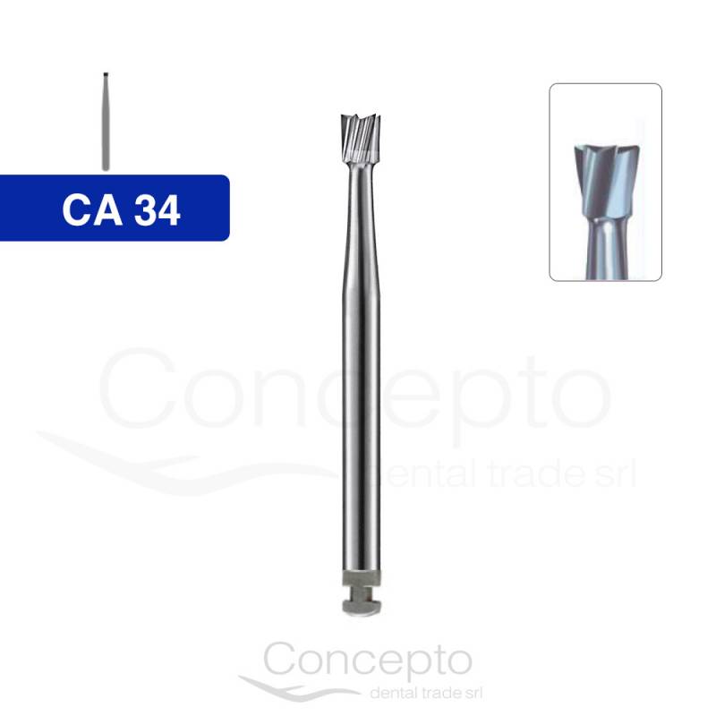 Fresa Cono Invertido Ca 34 Jet Kerr