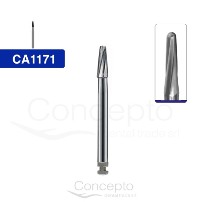 Fresa Troncocónica Redondeada Ca 1171 Jet Kerr