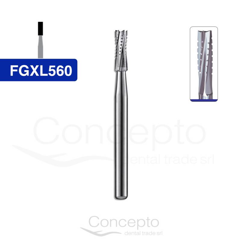 Fresa Cilíndrica Dentada Para Cirugía Fg Xl 560 Jet Kerr