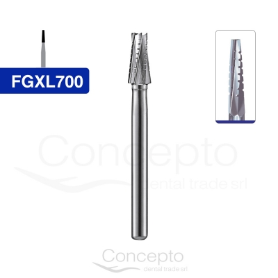 Fresa Troncocónica Dentada Para Cirugía Fg Xl 700 Jet Kerr