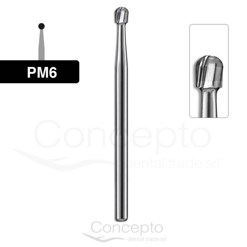 Fresa Redonda Pieza De Mano Recta N 6 Jet Kerr