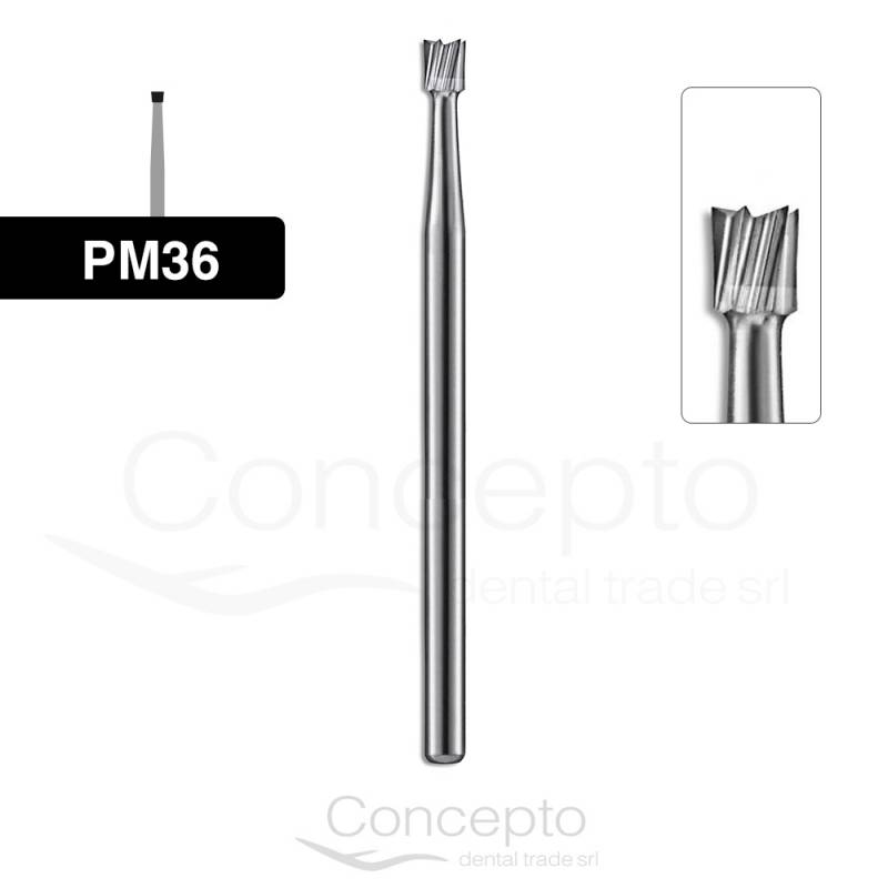 Fresa Cono Invertido Pieza De Mano Recta N 36 Jet Kerr