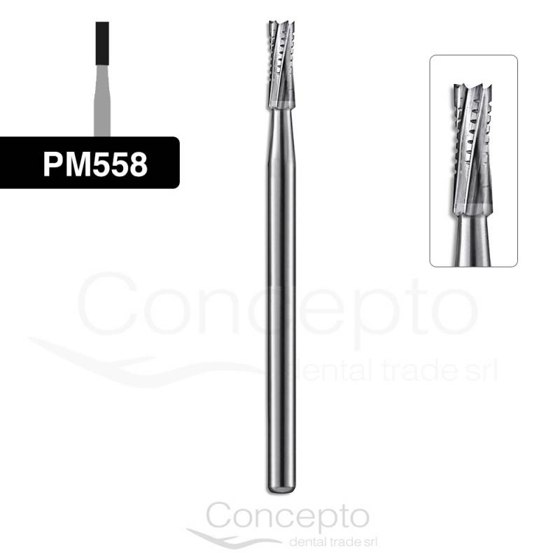 Fresa Cilíndrica Dentada Pieza De Mano Recta N 558 Jet Kerr