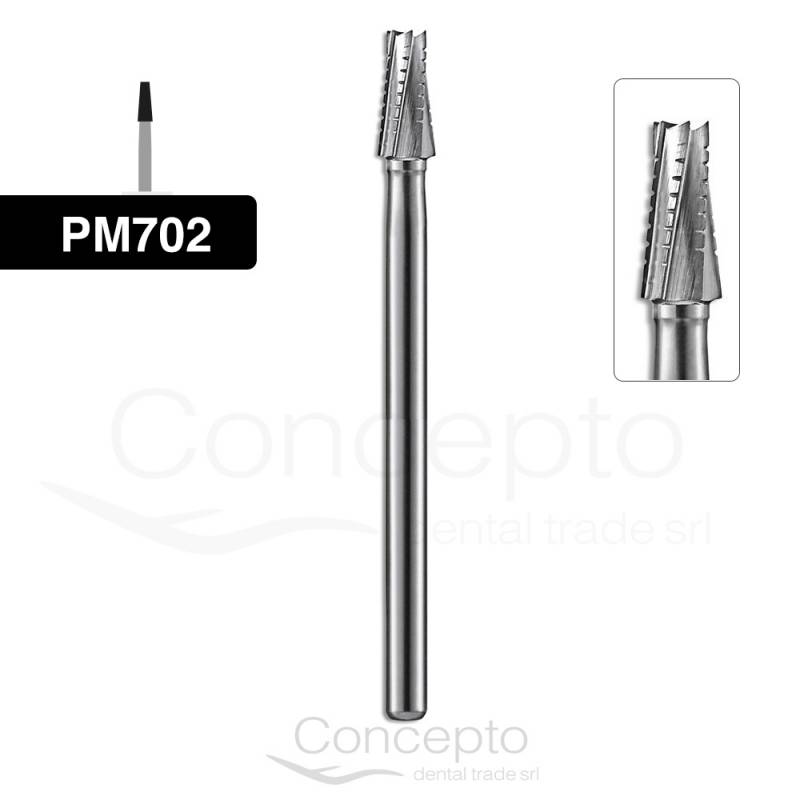 Fresa Troncocónica Dentada Pieza De Mano N 702 Jet Kerr