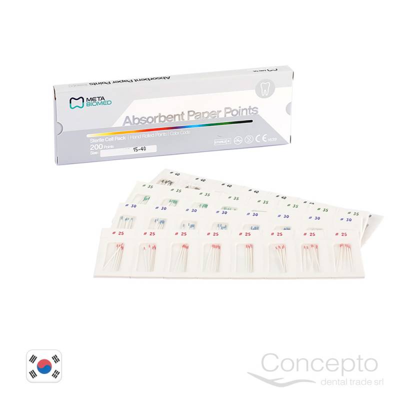 Cono De Papel Estéril Meta-Biomed 15-40