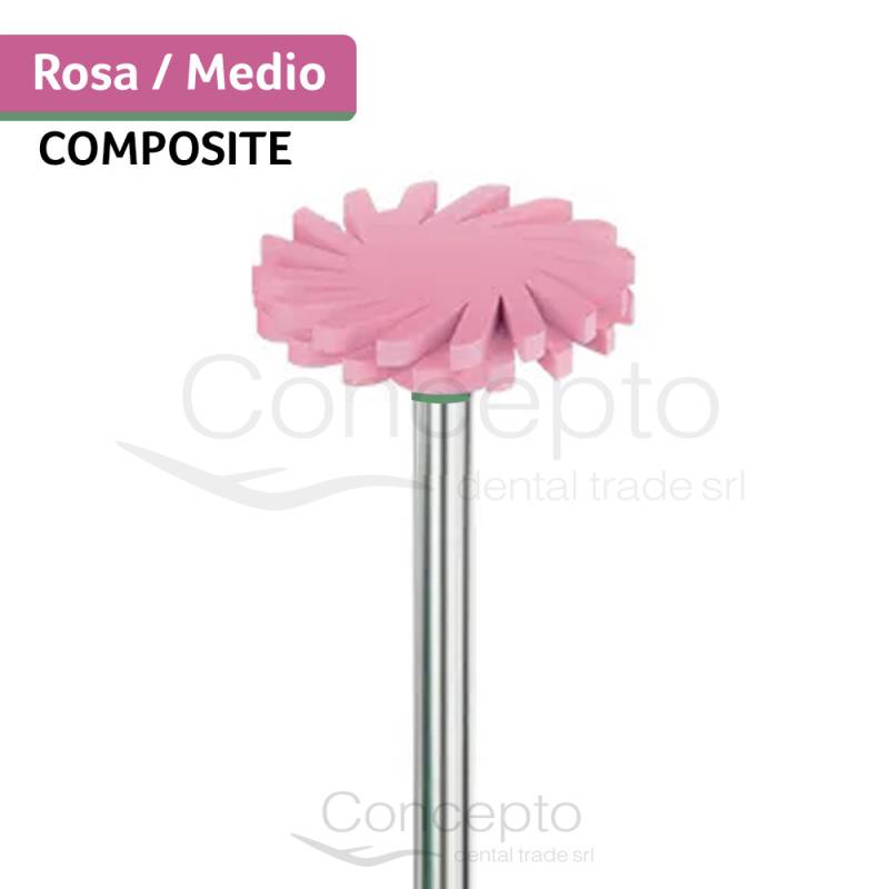 Spingloss P/Pulir Composite Rosa (Medio) X 1 Un.