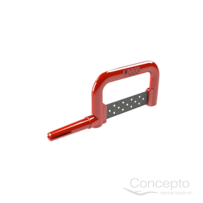 Tira Interproximal Microdont 0.20 Rojo