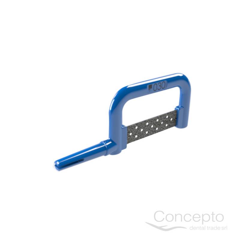 Tira Interproximal Microdont 0.30 Azul