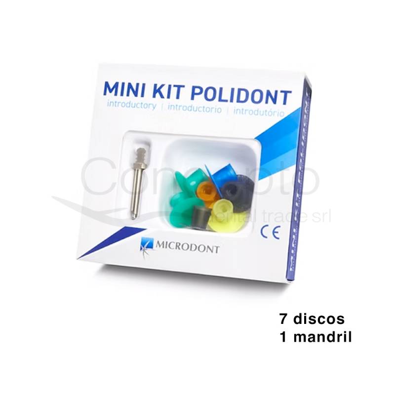 Kit Polidont X 7 Un. + Mandril Microdont
