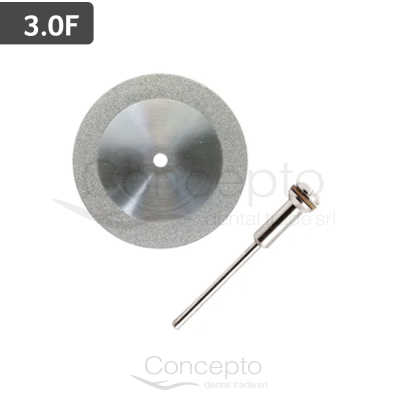 Disco Dupla Face Corte Periferico Extra Fino + Mandril 