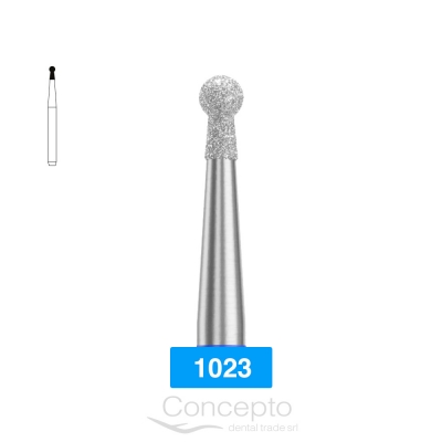 Piedra Diamante Redonda Cuello Microdont 1023