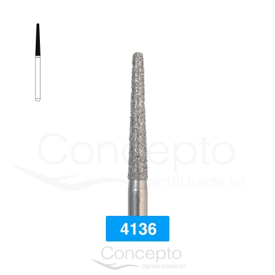Piedra Diamante Cónica Extremo Redondeado Microdont 4136