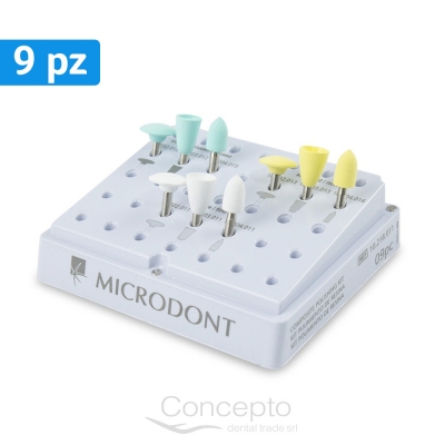 Kit Pulidores De Resina X 9 Un. Microdont