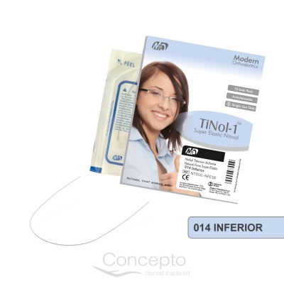 Arco Niti Redondo Modern 014 Inferior X 1 Un.