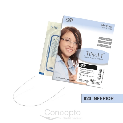 Arco Niti Redondo Moderm 020 Inferior