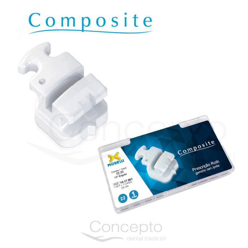 Bracket  Composite Roth Caso  X 20 Unidades Morelli
