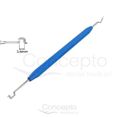 Colocador/Extractor De Alastic Con Atacador Azul Morelli