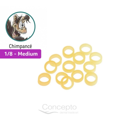 Goma Intraoral Chimpancé 1/8 Medium 4.5 Oz Orthorganizers