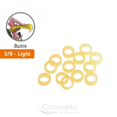 Goma Intraoral Buitre 3/8 Light 2.5 Oz Orthorganizers