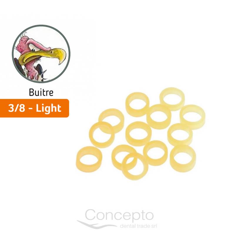 Goma Intraoral Buitre 3/8 Light 2.5 Oz Orthorganizers