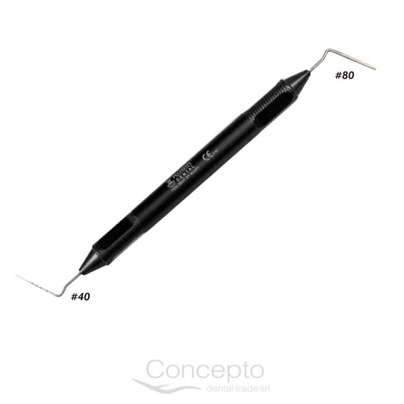 Condensador Vertical Rogin 80/40 Negro