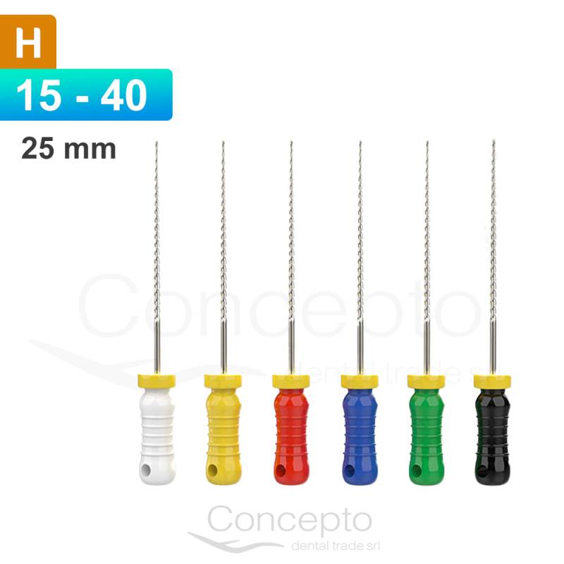 Limas H (Hedstroem) 15-40 X 25Mm X 6 Un. Rogin