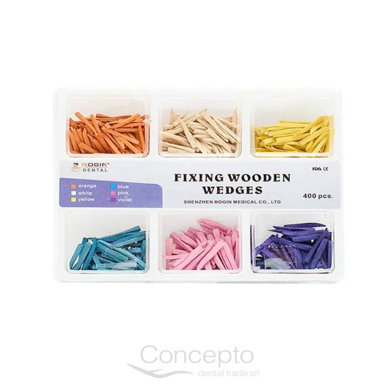 Cuñas De Madera Rogin Kit X 400 Unidades