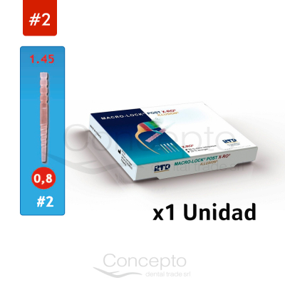 Macro-Lock Rtd Poste #2 Reposición X 1U