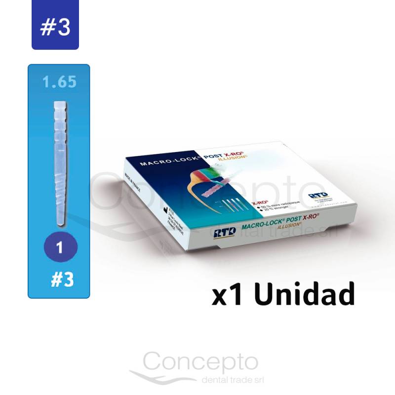 Macro-Lock Rtd Poste #3 Reposición X 1U