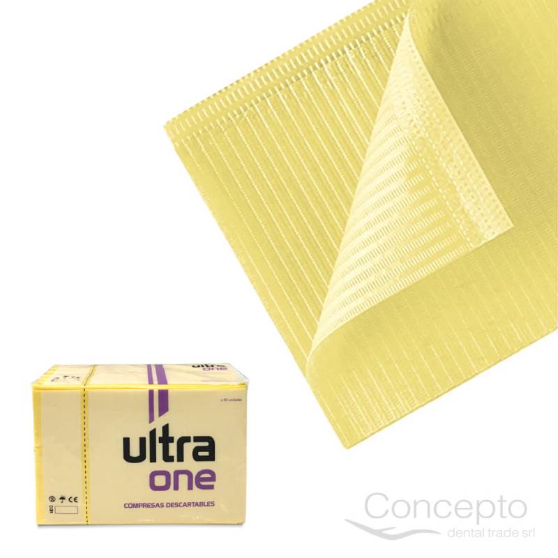 Compresa Ultra One Amarillo X 50 U
