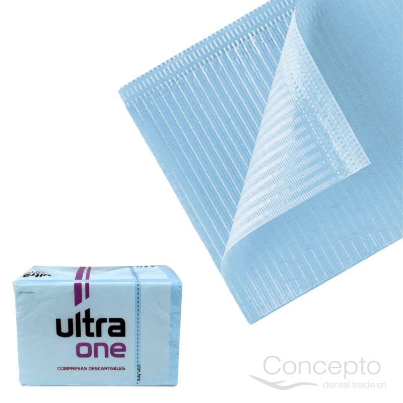 Compresa Ultra One Celeste X 50 Un