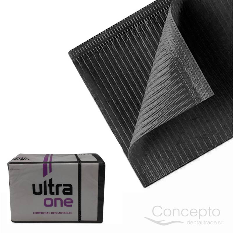 Compresa Ultra One Negra X 50 Un.