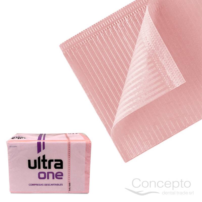 Compresa Ultra One Rosa X 50 U